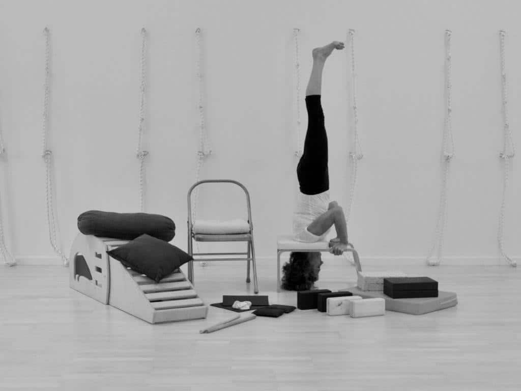 Regardless of your physical
limitations, props can be used to invistigate and deepen your experience of tha asanas. They enable you to explodere the effect of the asanas, to spread your awareness to unexplored bodily regions.  

Uanset dine fysiske begrænsninger, kan rekvisitter bruges til at undersøge og uddybe din oplevelse af asanas. De sætter dig i stand til at udforske effekten af asanas, at sprede din bevidsthed til uudforskede kropslige områder🙏